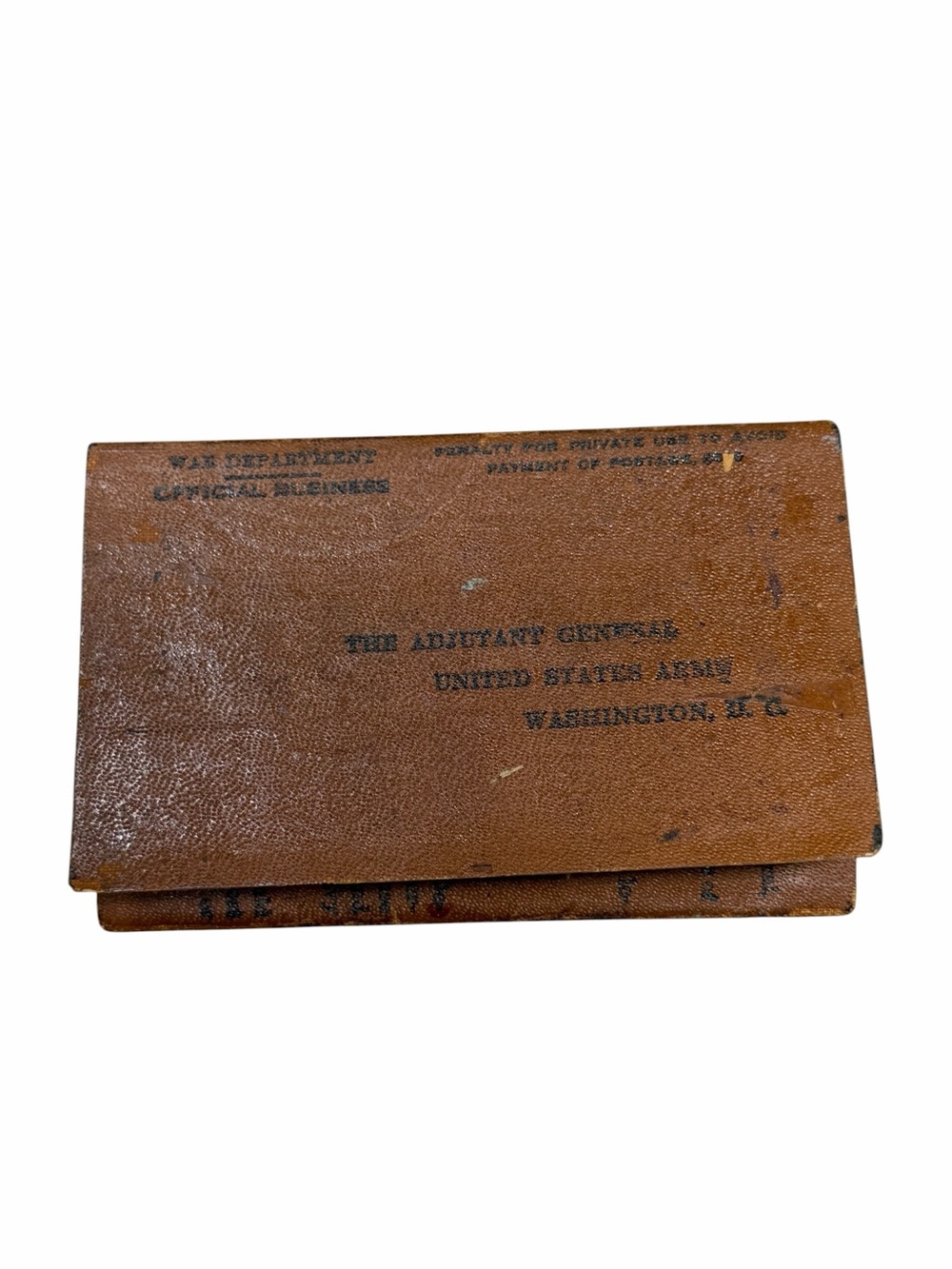 WWl U.S. Army Infantry Identification Card